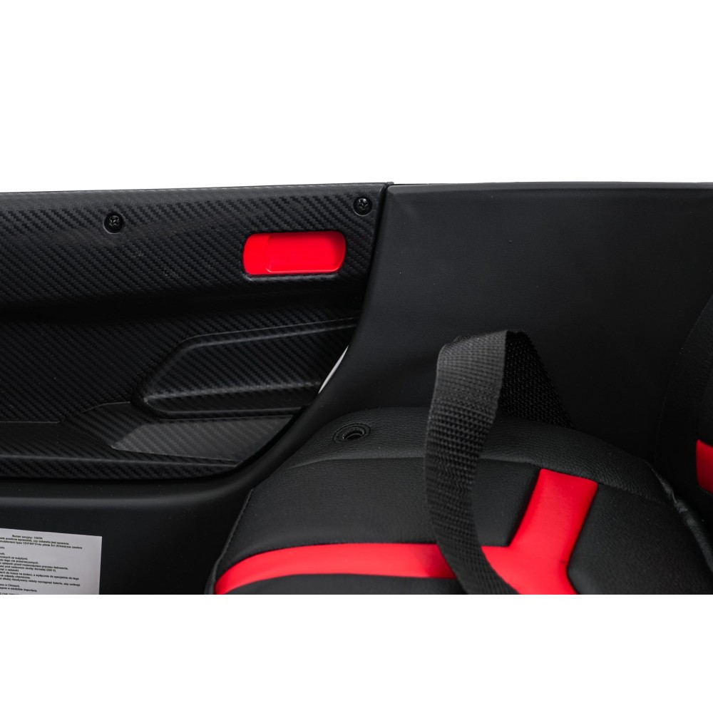 JOKO Elektrické autíčko Lamborghini Veneno 4x4, penové kolesá, kožené sedadlo, Efekt HOJDANIA, nosnosť 50kg, biele