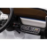 JOKO Elektrické autíčko Mercedes Benz EQA 250 4x4, penové kolesá, kožené sedadlo, nosnosť 50kg, biele