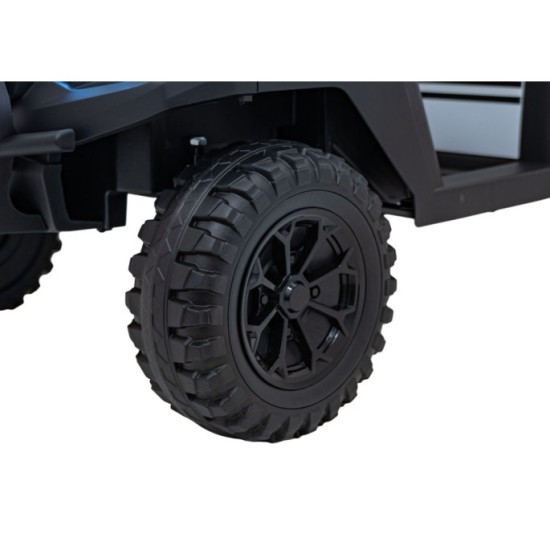 JOKO Elektrické autíčko Buggy Champion Pick-Up 2x200W 24V, Dvojmiestne kožené sedadlo, Nosnosť 60kg, Odpružené Penové kolesá, FM