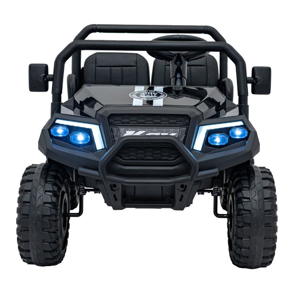 JOKO Elektrické autíčko Buggy Champion Pick-Up 2x200W 24V, Dvojmiestne kožené sedadlo, Nosnosť 60kg, Odpružené Penové kolesá, FM