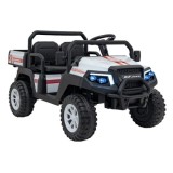 JOKO Elektrické autíčko Buggy Champion Pick-Up 2x200W 24V, Dvojmiestne kožené sedadlo, Nosnosť 60kg, Odpružené Penové kolesá, FM