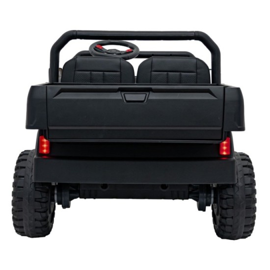 JOKO Elektrické autíčko Buggy Champion Pick-Up 2x200W 24V, Dvojmiestne kožené sedadlo, Nosnosť 60kg, Odpružené Penové kolesá, FM