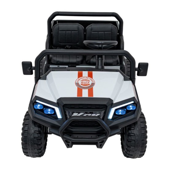 JOKO Elektrické autíčko Buggy Champion Pick-Up 2x200W 24V, Dvojmiestne kožené sedadlo, Nosnosť 60kg, Odpružené Penové kolesá, FM
