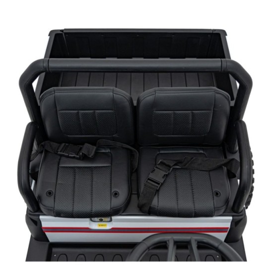 JOKO Elektrické autíčko Buggy Champion Pick-Up 2x200W 24V, Dvojmiestne kožené sedadlo, Nosnosť 60kg, Odpružené Penové kolesá, FM