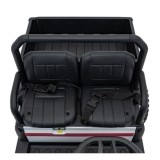 JOKO Elektrické autíčko Buggy Champion Pick-Up 2x200W 24V, Dvojmiestne kožené sedadlo, Nosnosť 60kg, Odpružené Penové kolesá, FM