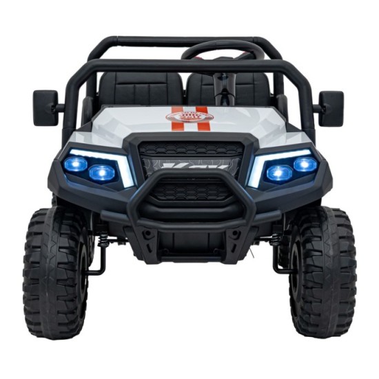 JOKO Elektrické autíčko Buggy Champion Pick-Up 2x200W 24V, Dvojmiestne kožené sedadlo, Nosnosť 60kg, Odpružené Penové kolesá, FM