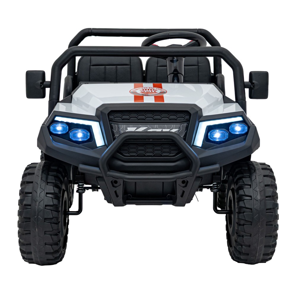 JOKO Elektrické autíčko Buggy Champion Pick-Up 2x200W 24V, Dvojmiestne kožené sedadlo, Nosnosť 60kg, Odpružené Penové kolesá, FM