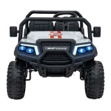 JOKO Elektrické autíčko Buggy Champion Pick-Up 2x200W 24V, Dvojmiestne kožené sedadlo, Nosnosť 60kg, Odpružené Penové kolesá, FM