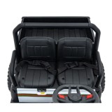 JOKO Elektrické autíčko Buggy Champion Pick-Up 2x200W 24V, Dvojmiestne kožené sedadlo, Nosnosť 60kg, Odpružené Penové kolesá, FM