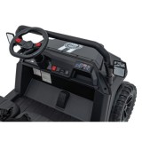 JOKO Elektrické autíčko Terénne Buggy Champion 2x200W 24V pre 4 deti, Nosnosť 120kg, odpružené penové kolesá, kožené sedadlo, FM