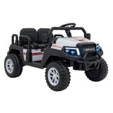 JOKO Elektrické autíčko Terénne Buggy Champion 2x200W 24V pre 4 deti, Nosnosť 120kg, odpružené penové kolesá, kožené sedadlo, FM