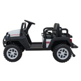 JOKO Elektrické autíčko Terénne Buggy Champion 2x200W 24V pre 4 deti, Nosnosť 120kg, odpružené penové kolesá, kožené sedadlo, FM
