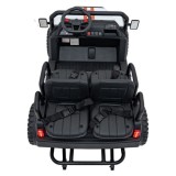 JOKO Elektrické autíčko Terénne Buggy Champion 2x200W 24V pre 4 deti, Nosnosť 120kg, odpružené penové kolesá, kožené sedadlo, FM
