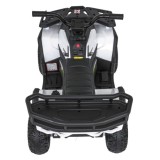 JOKO Elektrická Štvorkolka ATV Robust 4x4, FM rádio, penové kolesá, kožené sedadlo, Diaľkové ovládanie, biela