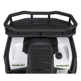 JOKO Elektrická Štvorkolka ATV Robust 4x4, FM rádio, penové kolesá, kožené sedadlo, Diaľkové ovládanie, biela