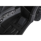 JOKO Elektrická Štvorkolka ATV Robust 4x4, FM rádio, penové kolesá, kožené sedadlo, Diaľkové ovládanie, čierna