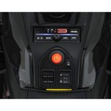 JOKO Elektrická Štvorkolka ATV Robust 4x4, FM rádio, penové kolesá, kožené sedadlo, Diaľkové ovládanie, čierna