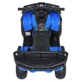 JOKO Elektrická Štvorkolka ATV Robust 4x4, FM rádio, penové kolesá, kožené sedadlo, Diaľkové ovládanie, modrá