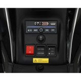JOKO Elektrická Štvorkolka Fast 4x4, penové kolesá, kožené sedadlo, nosnosť 50kg, FM rádio, čierna