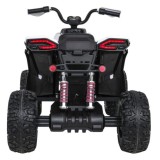 JOKO Elektrická Štvorkolka Fast 4x4, penové kolesá, kožené sedadlo, nosnosť 50kg, FM rádio, biela