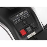 JOKO Elektrická Štvorkolka Fast 4x4, penové kolesá, kožené sedadlo, nosnosť 50kg, FM rádio, biela