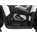 JOKO Elektrická Štvorkolka Fast 4x4, penové kolesá, kožené sedadlo, nosnosť 50kg, FM rádio, biela