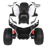 JOKO Elektrická Štvorkolka Fast 4x4, penové kolesá, kožené sedadlo, nosnosť 50kg, FM rádio, biela