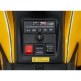 JOKO Elektrická Štvorkolka Fast 4x4, penové kolesá, kožené sedadlo, nosnosť 50kg, FM rádio, žltá