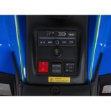 JOKO Elektrická Štvorkolka Fast 4x4, penové kolesá, kožené sedadlo, nosnosť 50kg, FM rádio, modrá