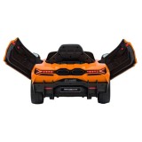 JOKO Elektrické autíčko Lamborghini Revuelto, kožené sedadlo, penové kolesá, FM rádio, oranžové