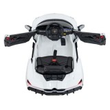 JOKO Elektrické autíčko Lamborghini Revuelto, kožené sedadlo, penové kolesá, FM rádio, biele