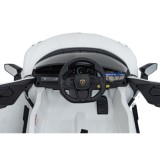 JOKO Elektrické autíčko Lamborghini Revuelto, kožené sedadlo, penové kolesá, FM rádio, biele