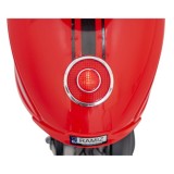 JOKO Elektrická Motorka Skúter Retro 23, Nafukovacie kolesá, kožené sedadlo, nosnosť 60kg, červená