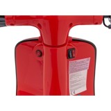 JOKO Elektrická Motorka Skúter Retro 23, Nafukovacie kolesá, kožené sedadlo, nosnosť 60kg, červená