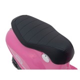 JOKO Elektrická Motorka Skúter Retro 23, Nafukovacie kolesá, kožené sedadlo, nosnosť 60kg, ružová