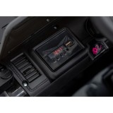 JOKO Elektrické autíčko Jeep MOUNTAIN, penové kolesá, kožené sedadlo, čierne