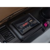 JOKO Elektrické autíčko Jeep MOUNTAIN, penové kolesá, kožené sedadlo, biele