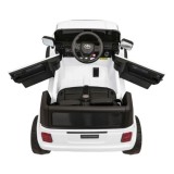 JOKO Elektrické Autíčko Toyota PRADO, penové kolesá, kožené sedadlo, biele