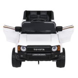 JOKO Elektrické Autíčko Toyota PRADO, penové kolesá, kožené sedadlo, biele