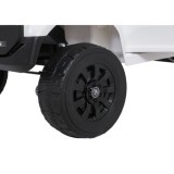 JOKO Elektrické Autíčko Toyota PRADO, penové kolesá, kožené sedadlo, biele