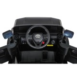 JOKO Elektrické Autíčko Toyota PRADO, penové kolesá, kožené sedadlo, čierne