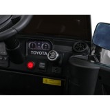 JOKO Elektrické Autíčko Toyota PRADO, penové kolesá, kožené sedadlo, čierne