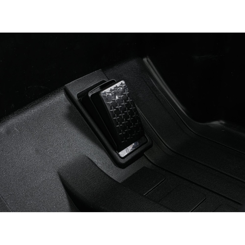 JOKO Elektrické Autíčko Toyota PRADO, penové kolesá, kožené sedadlo, čierne