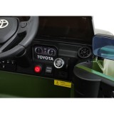 JOKO Elektrické Autíčko Toyota PRADO, penové kolesá, kožené sedadlo, zelené