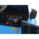 JOKO Elektrické Autíčko Toyota PRADO, penové kolesá, kožené sedadlo, modré