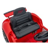 JOKO Elektrické autíčko RUF CTR3, penové kolesá, kožené sedadlo, červené