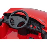 JOKO Elektrické autíčko RUF CTR3, penové kolesá, kožené sedadlo, červené