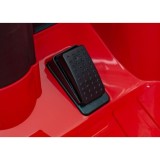 JOKO Elektrické autíčko RUF CTR3, penové kolesá, kožené sedadlo, červené