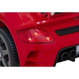 JOKO Elektrické autíčko RUF CTR3, penové kolesá, kožené sedadlo, červené