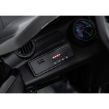 JOKO Elektrické autíčko RUF CTR3, penové kolesá, kožené sedadlo, čierne
